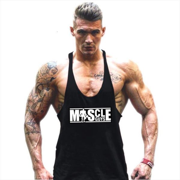 muscleguys bodybuilding tank mens shirts brand clothing fitness men singlet sleeveless cotton workout stringer, White;black
muscleguys bodybuilding tank mens shirts brand clothing fitness men singlet sleeveless cotton workout stringer, White;black