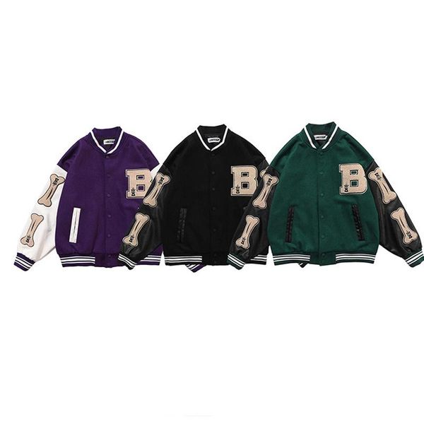 men's jackets men bone furry patchwork jacket college style baskball coat harajuku 3 colour letter b stand collar korean design, Black;brown
men's jackets men bone furry patchwork jacket college style baskball coat harajuku 3 colour letter b stand collar korean design, Black;brown