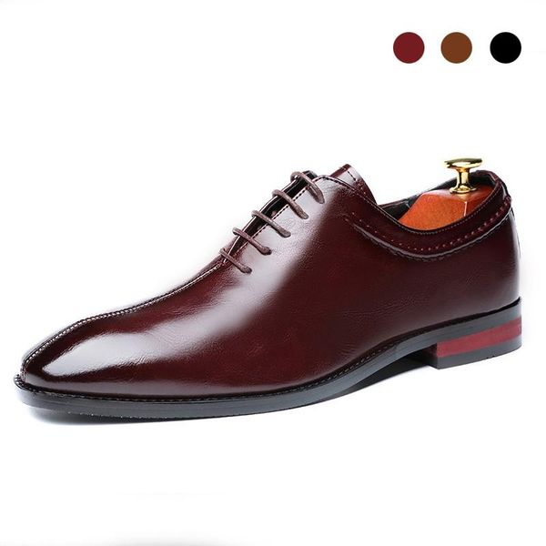 dress shoes oxford genuine leather mens original party wedding handmade style man shoe designer men, Black
dress shoes oxford genuine leather mens original party wedding handmade style man shoe designer men, Black