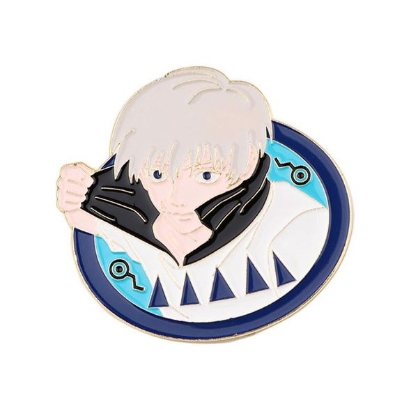 pins, brooches pf645 dongmanli japanese anime icons jujutsu kaisen hard enamel pin badge backpack collar lapel jewelry friends birthday gift, Gray
pins, brooches pf645 dongmanli japanese anime icons jujutsu kaisen hard enamel pin badge backpack collar lapel jewelry friends birthday gift, Gray