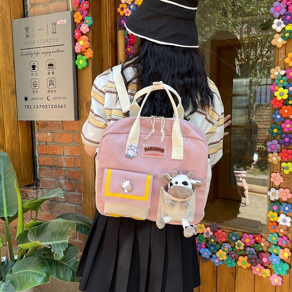 kawaii women's backpack cute school bags for girls summer travel s waterproof bag students
kawaii women's backpack cute school bags for girls summer travel s waterproof bag students