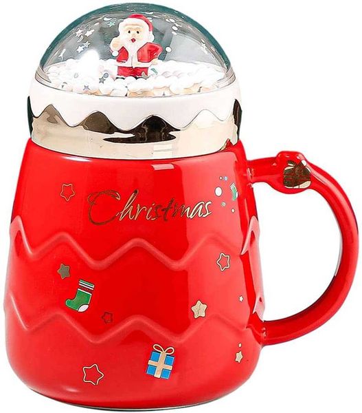christmas cups with lid, novelty holiday santa ceramic tea mug coffee cups, xmas ornament gift for kids adult, cute festive atmosphere
christmas cups with lid, novelty holiday santa ceramic tea mug coffee cups, xmas ornament gift for kids adult, cute festive atmosphere