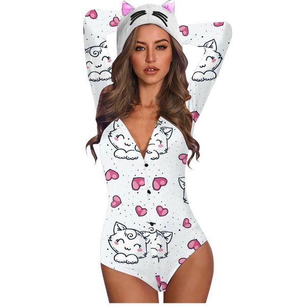 #a11 hooded female bodysuit cute cat print long sleeve women backless body woman with ears jumpsuit bodies mujer women's jumpsuits & ro, Black;white
#a11 hooded female bodysuit cute cat print long sleeve women backless body woman with ears jumpsuit bodies mujer women's jumpsuits & ro, Black;white
