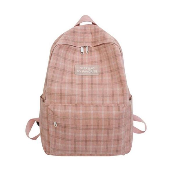 backpack jiaruo 2021 lattice rucksack outdoor travel simple female middle and junior high school students bag
backpack jiaruo 2021 lattice rucksack outdoor travel simple female middle and junior high school students bag