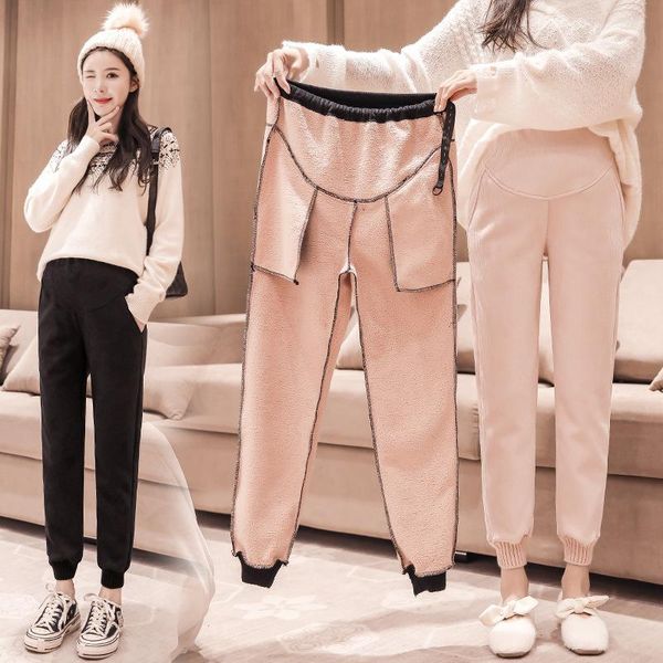 maternity bottoms leggings for pregnant woman autumn clothing fashion outer wear mom style brushed and thick high-waisted beam leg cas, White
maternity bottoms leggings for pregnant woman autumn clothing fashion outer wear mom style brushed and thick high-waisted beam leg cas, White