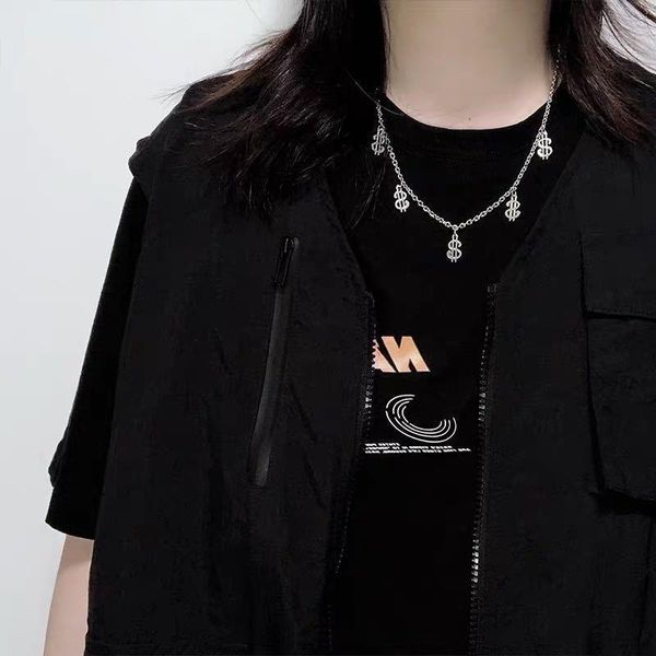 chains money women necklace hollow necklaces woman pendant punk tassel chain clavicle party silver color european zinc alloy naszyjnik
chains money women necklace hollow necklaces woman pendant punk tassel chain clavicle party silver color european zinc alloy naszyjnik