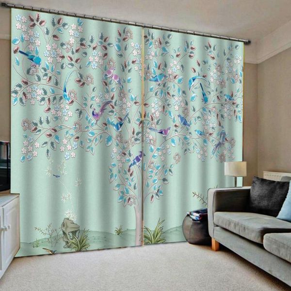 curtain & drapes luxury blackout 3d window curtains for living room bedroom customized size blue tree and birds
curtain & drapes luxury blackout 3d window curtains for living room bedroom customized size blue tree and birds