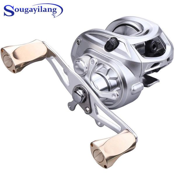 sougayilang baitcasting reel 9+1 bb 7.0:1 gear ratio high speed magnetic brake metal body left right hand fishing reels
sougayilang baitcasting reel 9+1 bb 7.0:1 gear ratio high speed magnetic brake metal body left right hand fishing reels