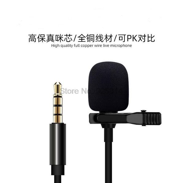 100pcs/lot mini portable microphone condenser clip-on lapel lavalier mic wired mikrofo/microfon for phone lapmicrophones
100pcs/lot mini portable microphone condenser clip-on lapel lavalier mic wired mikrofo/microfon for phone lapmicrophones