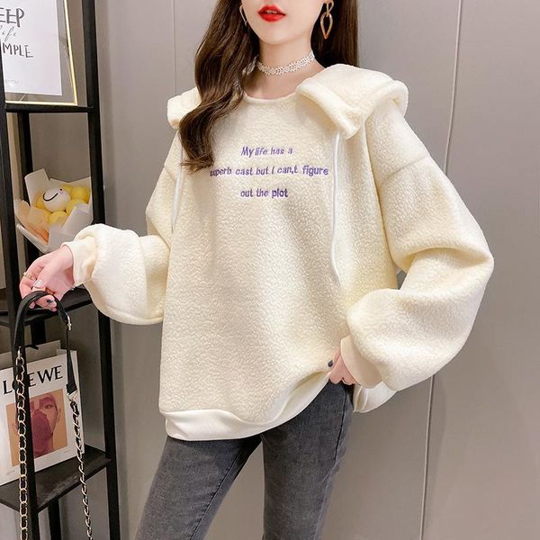 women's hoodies & sweatshirts oversized hoddies women autumn winter woman aesthetic cotton hoodie ladies sweatshirt tracksuit feminine, Black
women's hoodies & sweatshirts oversized hoddies women autumn winter woman aesthetic cotton hoodie ladies sweatshirt tracksuit feminine, Black