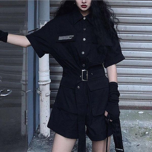 women's jumpsuits & rompers tileewon summer overalls black color high waist short sleeve playsuits wide leg straight fashion women soli, Black;white
women's jumpsuits & rompers tileewon summer overalls black color high waist short sleeve playsuits wide leg straight fashion women soli, Black;white