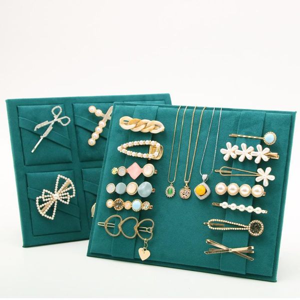 jewelry pouches, bags dark green velvet/white linen girl hair clip showcase holder hairpin storage necklace display show stand rack, Pink;blue
jewelry pouches, bags dark green velvet/white linen girl hair clip showcase holder hairpin storage necklace display show stand rack, Pink;blue