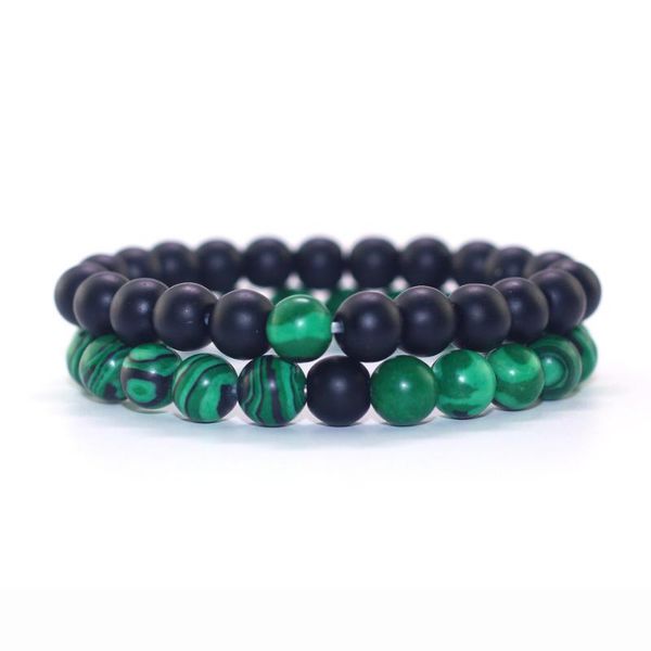 beaded, strands fashion trend men and women couple beaded bracelet retro matte combination pulsera del grano de las mujeres, Black
beaded, strands fashion trend men and women couple beaded bracelet retro matte combination pulsera del grano de las mujeres, Black