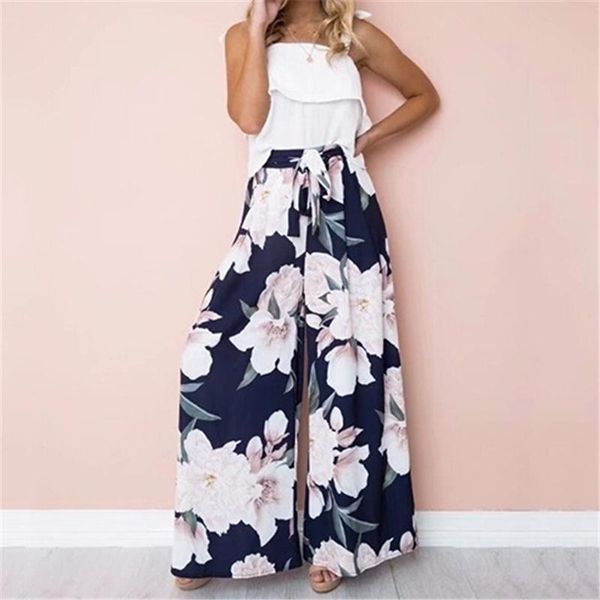 womens high waist trousers flare wide leg pants women long loose flower print palazzo female full length women's & capris, Black;white
womens high waist trousers flare wide leg pants women long loose flower print palazzo female full length women's & capris, Black;white