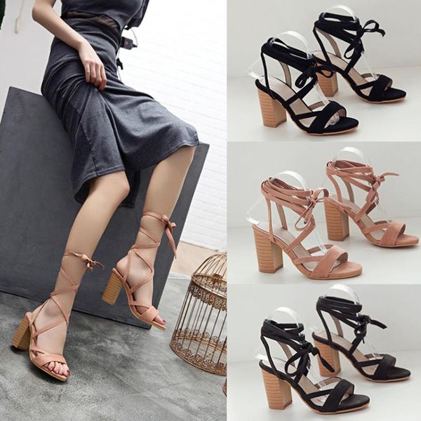 sandals kolnoo handmade thick heels crisscross lace-up summer three colors daily wear evening party fashion prom shoes, Black
sandals kolnoo handmade thick heels crisscross lace-up summer three colors daily wear evening party fashion prom shoes, Black