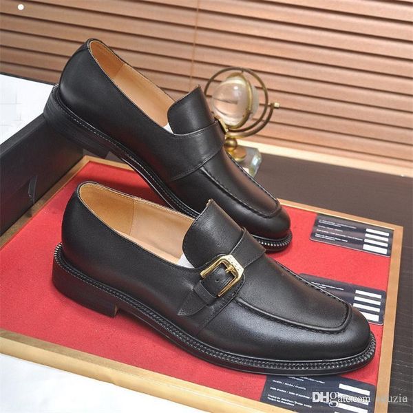 l5 21ss mens designers dress shoes genuine leather metal snap peas wedding classic fashion men big size loafers 38-45, Black
l5 21ss mens designers dress shoes genuine leather metal snap peas wedding classic fashion men big size loafers 38-45, Black