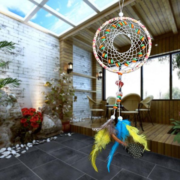decorative objects & figurines 1pc fashion agate gravel dream catcher handmade flying wind chimes dreamcatcher car craft hanging feather pen
decorative objects & figurines 1pc fashion agate gravel dream catcher handmade flying wind chimes dreamcatcher car craft hanging feather pen