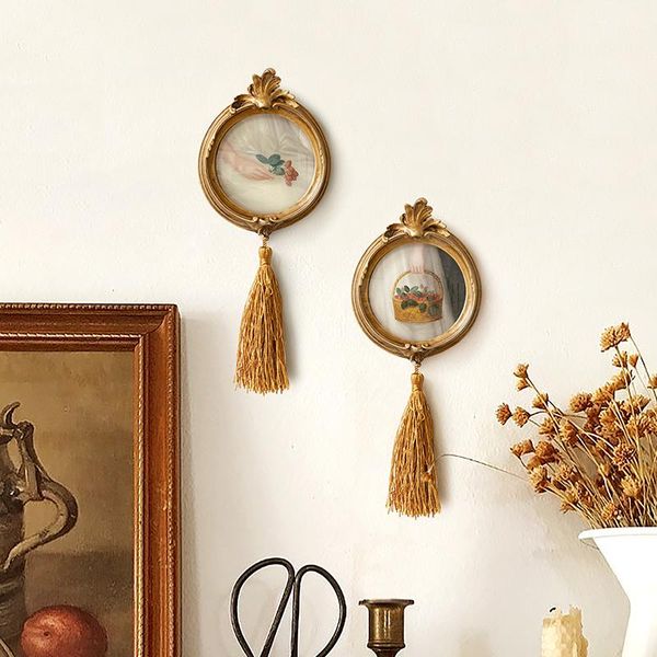 frames classic retro tassel small picture frame home living room wall decoration painting european art hanging
frames classic retro tassel small picture frame home living room wall decoration painting european art hanging