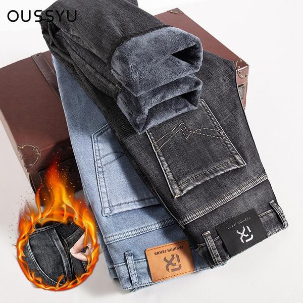 men's jeans 2021 winter fleece thick warm fitted straight men cotton classic business retro casual slim stretch mid-high waist, Blue
men's jeans 2021 winter fleece thick warm fitted straight men cotton classic business retro casual slim stretch mid-high waist, Blue
