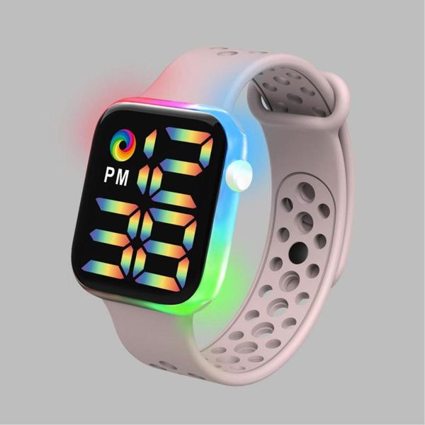 wristwatches women digital watches led ladies wrist watch electronic clock night light for men female 2021, Slivery;brown
wristwatches women digital watches led ladies wrist watch electronic clock night light for men female 2021, Slivery;brown