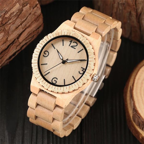 wristwatches modern fashion men's wooden wristwatch arabic number dial portable timepiece quartz analog clock man luminous pointers wat, Slivery;brown
wristwatches modern fashion men's wooden wristwatch arabic number dial portable timepiece quartz analog clock man luminous pointers wat, Slivery;brown