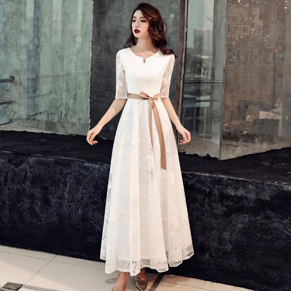 novelty v-neck evening dress temperament party with bowknot elegant a-line banquet half sleeve prom gown xs-3xl ethnic clothing, Red
novelty v-neck evening dress temperament party with bowknot elegant a-line banquet half sleeve prom gown xs-3xl ethnic clothing, Red