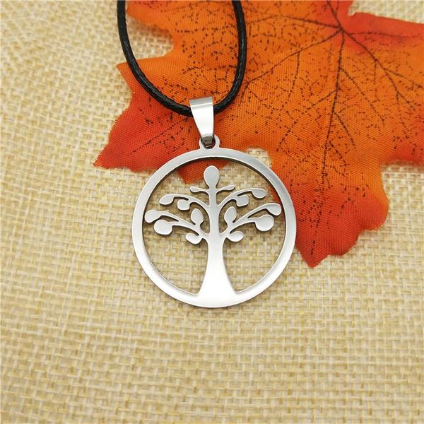 pendant necklaces lphzqh fashion stainless steel tree of life necklace for women rope chain choker jewelery statement, Silver
pendant necklaces lphzqh fashion stainless steel tree of life necklace for women rope chain choker jewelery statement, Silver