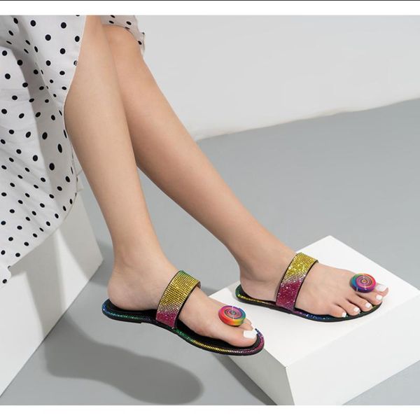 color rhinestone flip flops women fashion round toe design sandals summer outdoor flat peep for 2021 slippers, Black
color rhinestone flip flops women fashion round toe design sandals summer outdoor flat peep for 2021 slippers, Black