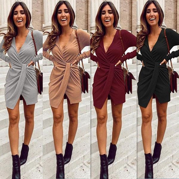 casual dresses anasunmoon 2021 europe america v-neck dress cross irregular long sleeve women's clothing women vestidos de fiesta, Black;gray
casual dresses anasunmoon 2021 europe america v-neck dress cross irregular long sleeve women's clothing women vestidos de fiesta, Black;gray