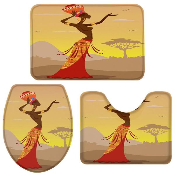 bath accessory set african woman national culture ethnic bathroom rug toilet cover mat pedestal non-slip accessories doormat
bath accessory set african woman national culture ethnic bathroom rug toilet cover mat pedestal non-slip accessories doormat