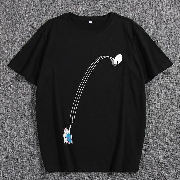men's t-shirts summer male tshirt 100% cotton short sleeve casual fashion clothes funny shoot print regular loose t shirt o-neck tee, White;black
men's t-shirts summer male tshirt 100% cotton short sleeve casual fashion clothes funny shoot print regular loose t shirt o-neck tee, White;black