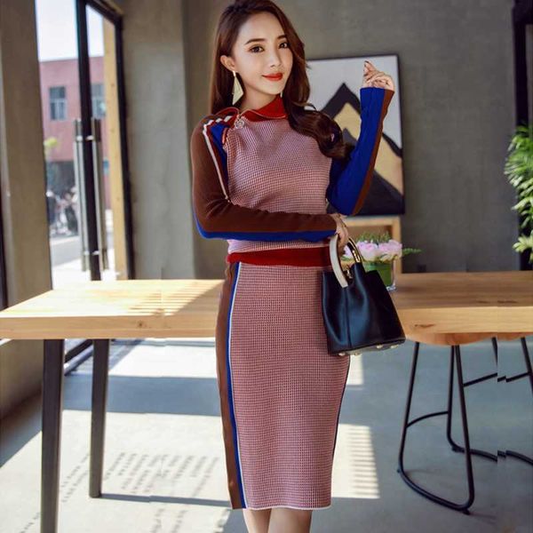 autumn winter 2 pieces knitting sets color-block zipper high collar sweater + fashion package hip knee skirt suit set 210529, White
autumn winter 2 pieces knitting sets color-block zipper high collar sweater + fashion package hip knee skirt suit set 210529, White