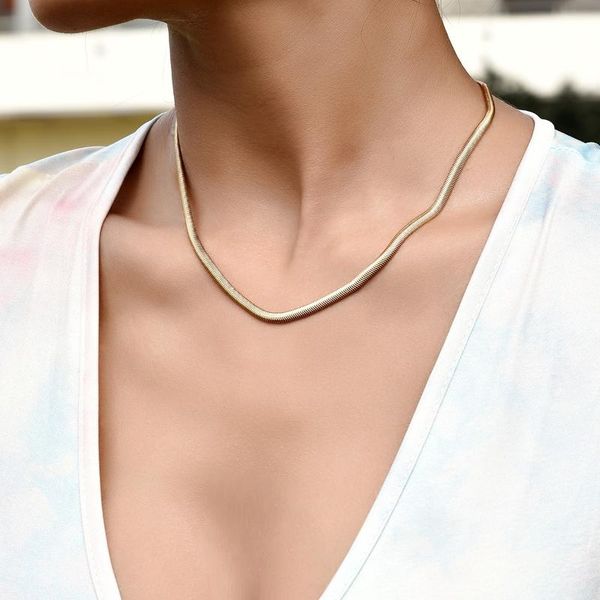 chains 2021 european and american fashion necklaces simple women's accessories, Silver
chains 2021 european and american fashion necklaces simple women's accessories, Silver