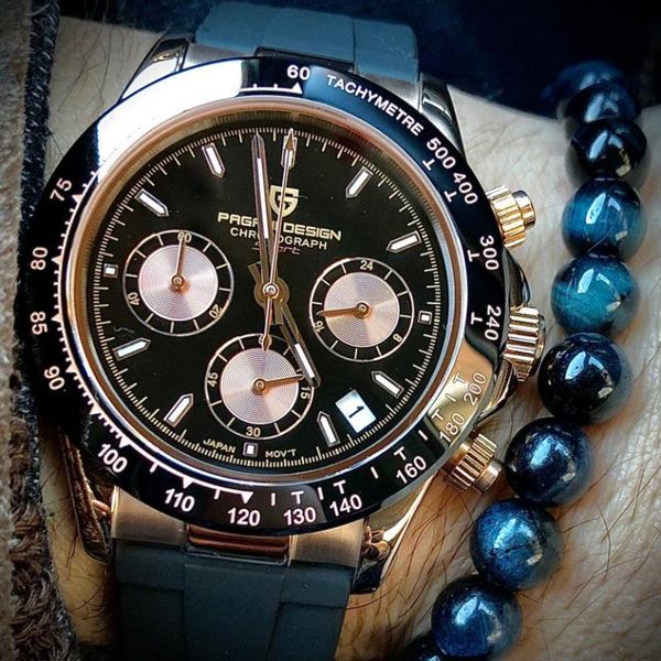 wristwatches 2021 pagani design men quartz watches japan vk63 clock automatic date luxury chronograph reloj hombre, Slivery;brown
wristwatches 2021 pagani design men quartz watches japan vk63 clock automatic date luxury chronograph reloj hombre, Slivery;brown