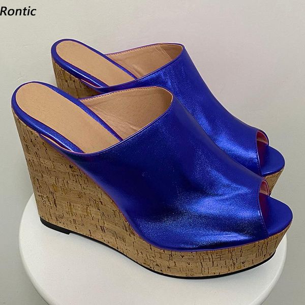 dress shoes rontic arrival women mules sandals slippers wedges heels open toe gorgeous fuchsia blue party us size 5-20, Black
dress shoes rontic arrival women mules sandals slippers wedges heels open toe gorgeous fuchsia blue party us size 5-20, Black
