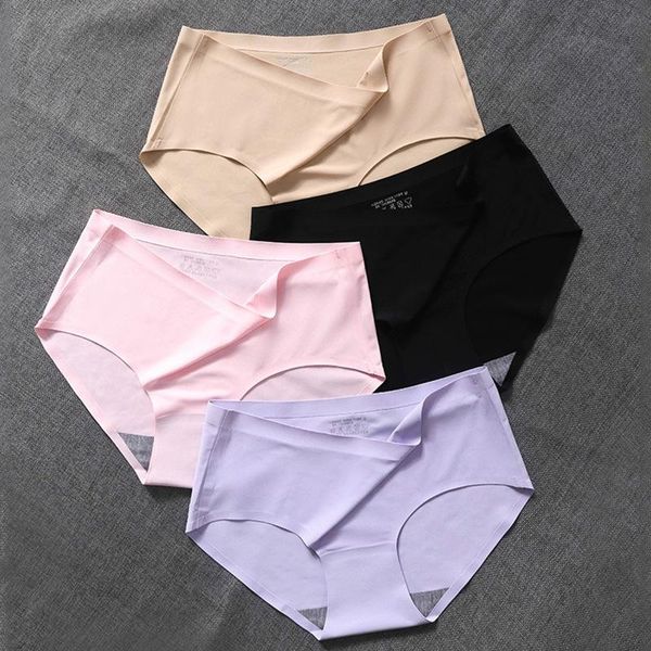 women's panties seamless silk for women lingerie underwear breathable comfort briefs skin-friendly underpants, Black;pink
women's panties seamless silk for women lingerie underwear breathable comfort briefs skin-friendly underpants, Black;pink