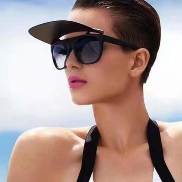 fashion sunglasses frames 2021 hat flip men women's outdoor sunshade anti-uv glasses frame eyeglasses, Black
fashion sunglasses frames 2021 hat flip men women's outdoor sunshade anti-uv glasses frame eyeglasses, Black