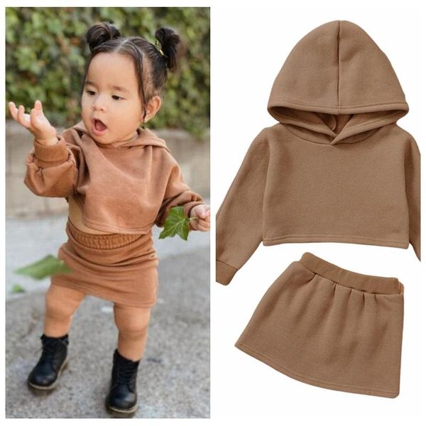 clothing sets 2 pieces kids suit set solid color long sleeve hooded pullover+ package hip skirt for toddler 9 months-6 years tracksuit, White
clothing sets 2 pieces kids suit set solid color long sleeve hooded pullover+ package hip skirt for toddler 9 months-6 years tracksuit, White