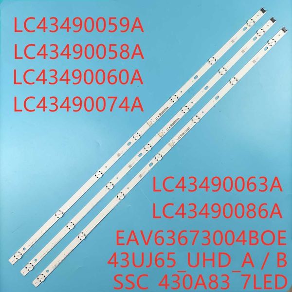 led backlight strip(3) for lg 43uj675v 43uj634v 43lj624v 43lj634v 43lj617t 43uj701v 43uj6309 43uj6307 43uj670v 43uj6350 43uj6500
led backlight strip(3) for lg 43uj675v 43uj634v 43lj624v 43lj634v 43lj617t 43uj701v 43uj6309 43uj6307 43uj670v 43uj6350 43uj6500