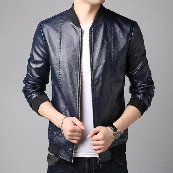zipper casual coat motorcycle male jacket pu leather men's fleece brand-clothing autumn winter fur & faux, Black
zipper casual coat motorcycle male jacket pu leather men's fleece brand-clothing autumn winter fur & faux, Black