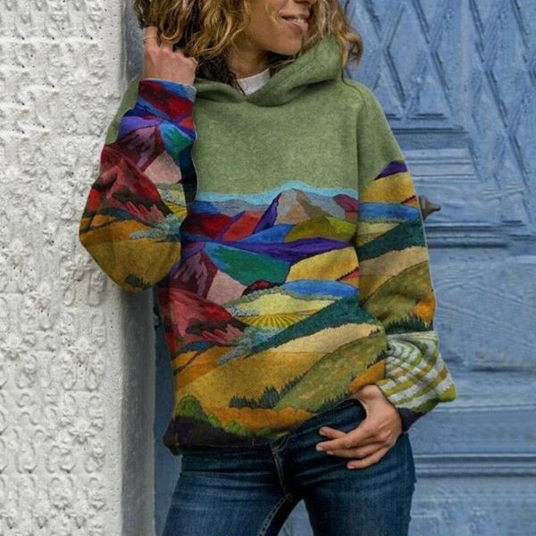 women's hoodies & sweatshirts women fashion landscape mountain printed pullover long sleeve sweatshirt autumn winter warm hooded loose, Black
women's hoodies & sweatshirts women fashion landscape mountain printed pullover long sleeve sweatshirt autumn winter warm hooded loose, Black