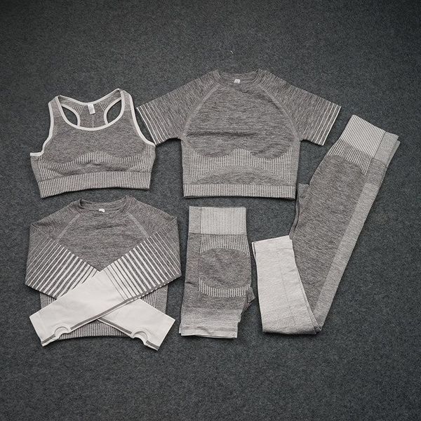 yoga outfit 5pcs fitness set women gym suit running seamless push up leggings sports bra crop sportswear female sport
yoga outfit 5pcs fitness set women gym suit running seamless push up leggings sports bra crop sportswear female sport
