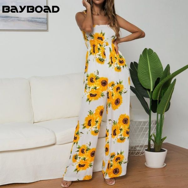 women's jumpsuits & rompers bayboad 2021 cotton blend spaghetti strap sunflower floral elegant woman long jumpsuit overalls sum, Black;white
women's jumpsuits & rompers bayboad 2021 cotton blend spaghetti strap sunflower floral elegant woman long jumpsuit overalls sum, Black;white