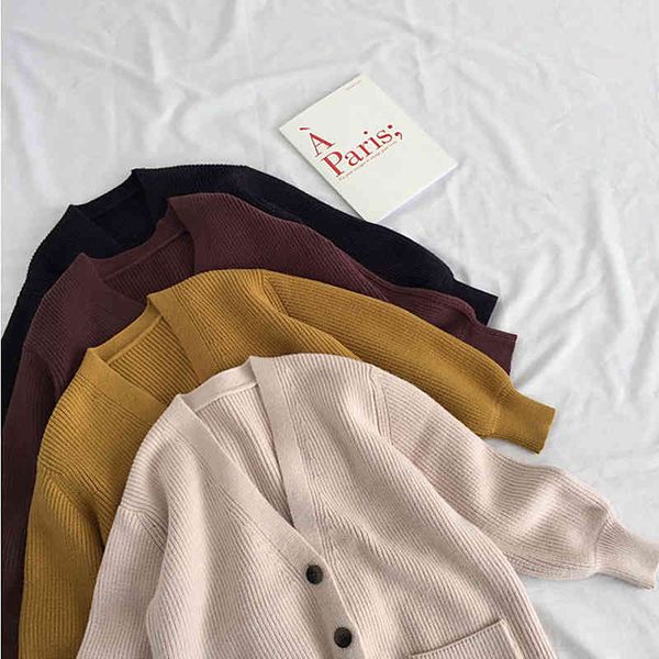 women's jackets realeft autumn winter loose knitting cardigan of the women unique solid casual breasted female chic pockets 3ios, Black;brown
women's jackets realeft autumn winter loose knitting cardigan of the women unique solid casual breasted female chic pockets 3ios, Black;brown