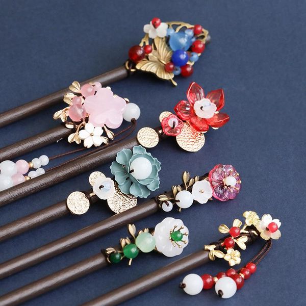 hair clips & barrettes handmade luxury sticks flower tassel chinese style pins for women wooden hairpin wedding jewelry accessories gift, Golden;silver
hair clips & barrettes handmade luxury sticks flower tassel chinese style pins for women wooden hairpin wedding jewelry accessories gift, Golden;silver