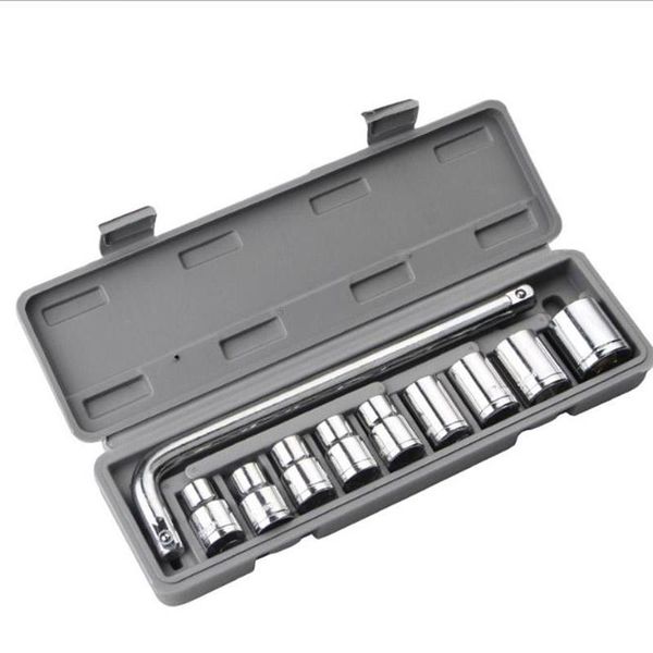 hand tools 10 pcs 1/2 socket wrench spanner set automobile repair tool box precision sleeve
hand tools 10 pcs 1/2 socket wrench spanner set automobile repair tool box precision sleeve