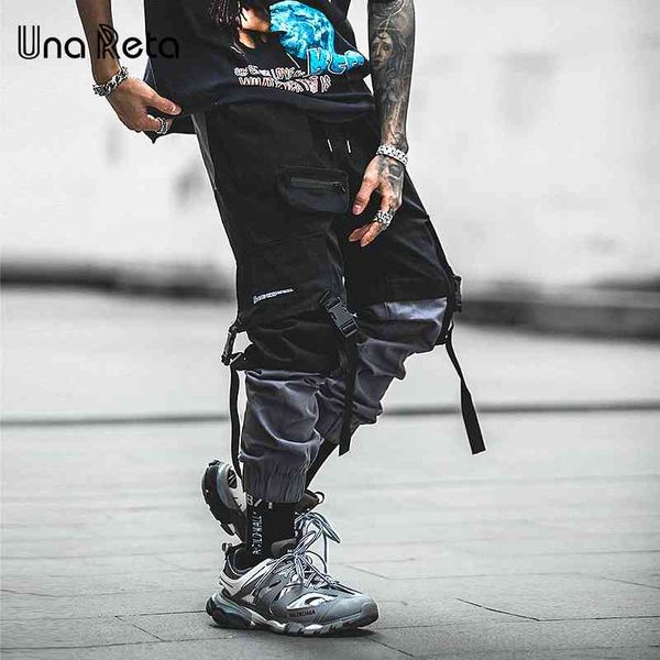 una reta man pants new fashion streetwear stitching color joggers hip hop long pants men elastic waist cargo pants men 210406, Black
una reta man pants new fashion streetwear stitching color joggers hip hop long pants men elastic waist cargo pants men 210406, Black