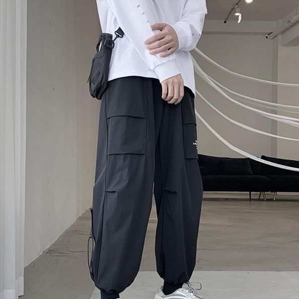 sporty thin sweatpants harem women pants cargo casual multi pockets ankle tied long loose trousers baggy jogger, Black
sporty thin sweatpants harem women pants cargo casual multi pockets ankle tied long loose trousers baggy jogger, Black
