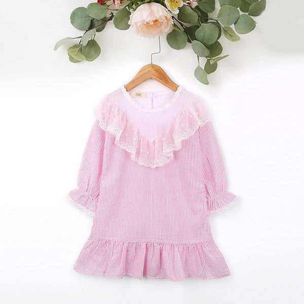 girl's dresses girls korean style lace stitching striped long-sleeved princess toddler christmas outfits flower kids for, Red;yellow
girl's dresses girls korean style lace stitching striped long-sleeved princess toddler christmas outfits flower kids for, Red;yellow