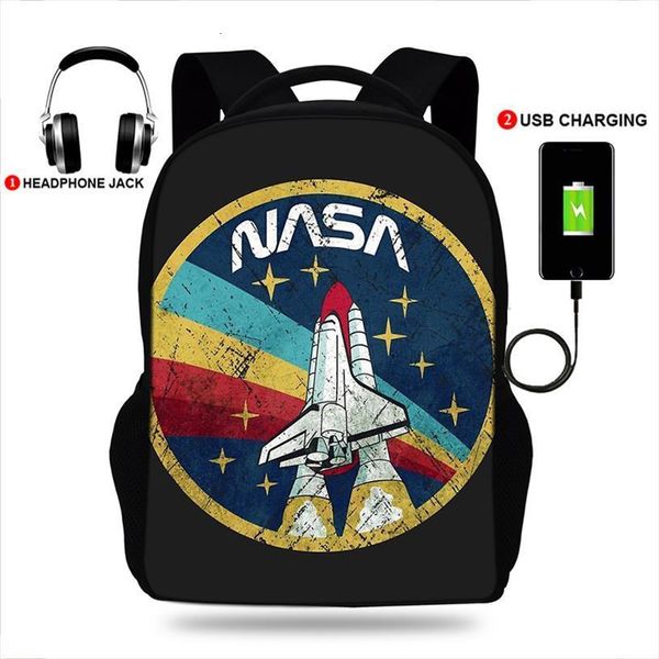 17inch nasaing print college backpack usb charger schoolbag for lapbackpacks teenage school bag boys amp girls
17inch nasaing print college backpack usb charger schoolbag for lapbackpacks teenage school bag boys amp girls